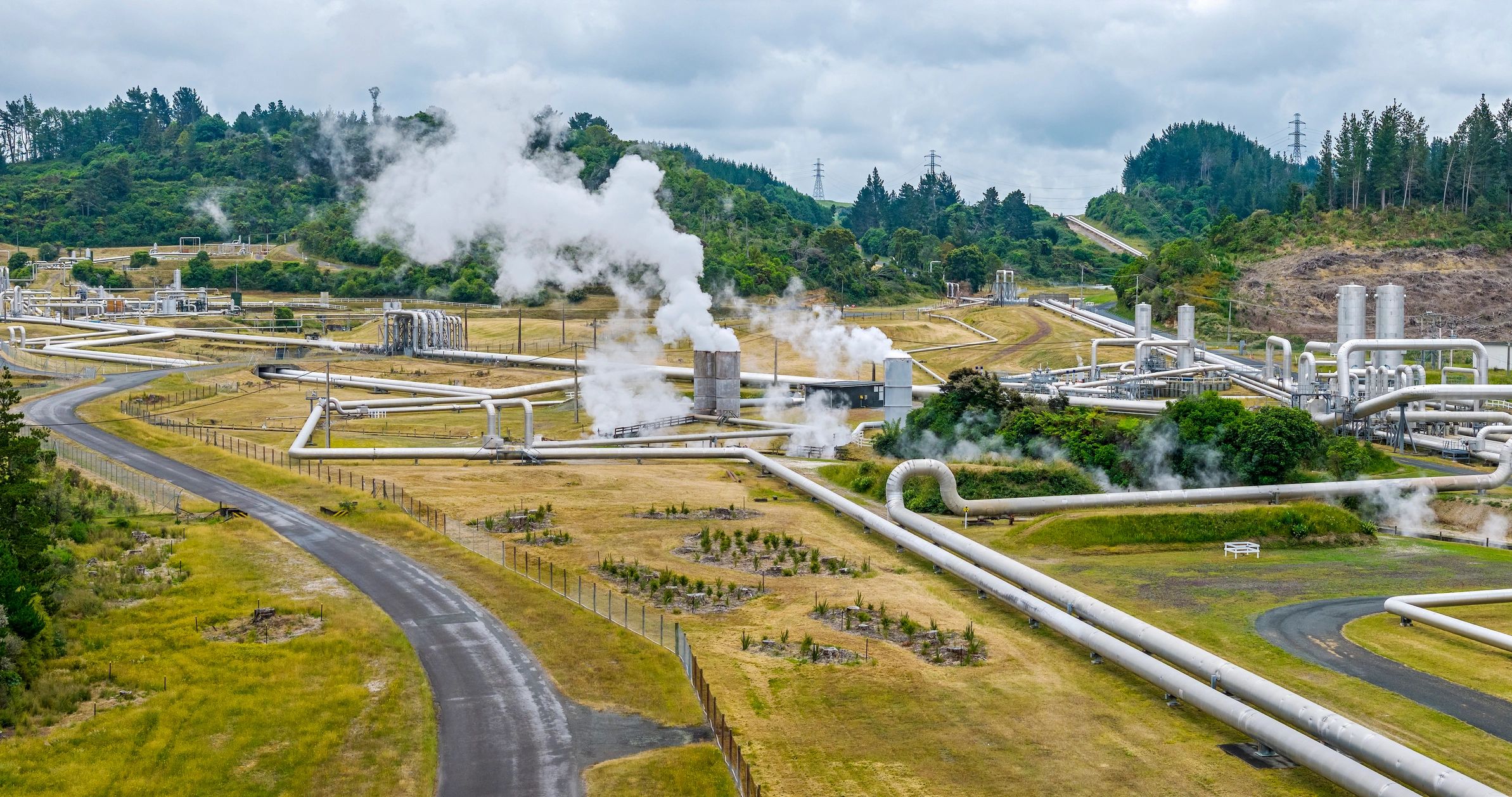 Scenic geothermal landscape representing the hot spring destination atmosphere of Beitou Beauty